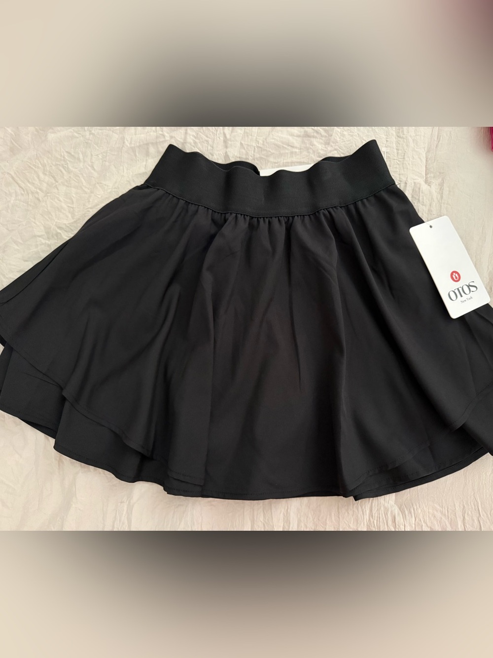 Black Flared Women's Skort